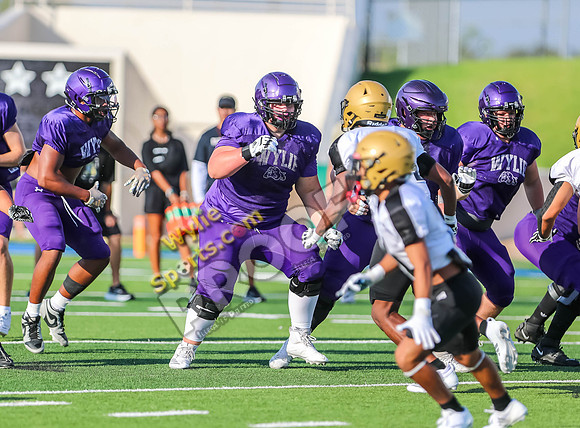 08-24-24 Wylie vs Abilene High Football Scrimmage RK-77