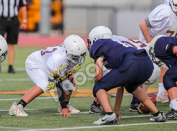 10-10-23 Wylie 7th Grade B Football vs San Angelo Lone Star RK-62-2