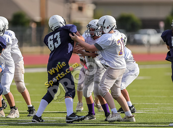 10-10-23 Wylie 7th Grade B Football vs San Angelo Lone Star RK-84-2
