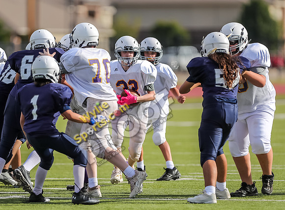 10-10-23 Wylie 7th Grade B Football vs San Angelo Lone Star RK-85-2