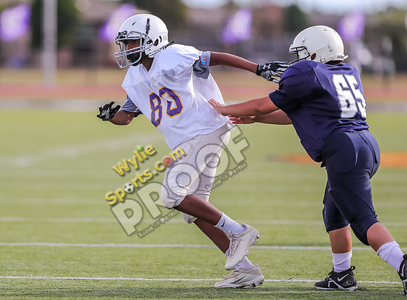 10-10-23 Wylie 7th Grade B Football vs San Angelo Lone Star RK-101