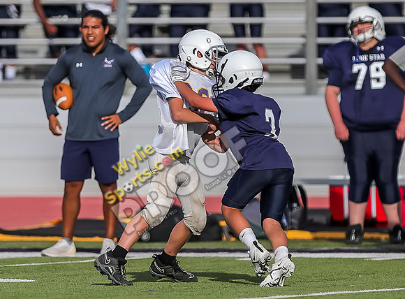 10-10-23 Wylie 7th Grade B Football vs San Angelo Lone Star RK-136-2