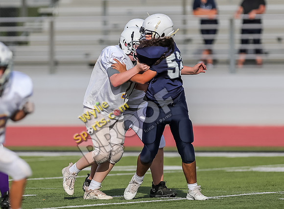 10-10-23 Wylie 7th Grade B Football vs San Angelo Lone Star RK-137-2