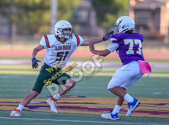10-11-2023 SA Glenn Orange v Wylie 8th East Purple TS-546