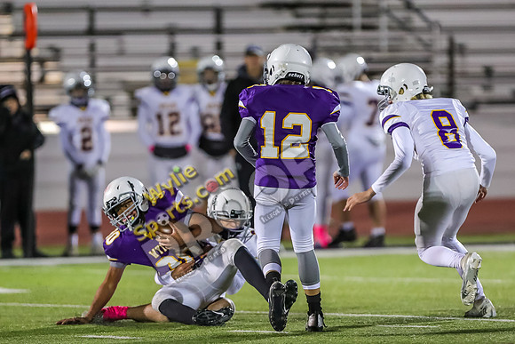 10-30-23 Wylie East vs Wylie West 8th Purple RK-51