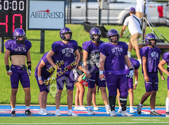 08-24-24 Wylie vs Abilene High Football Scrimmage RK-34