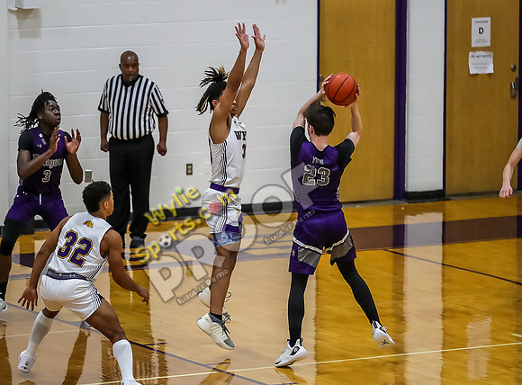 12-08-23 Wylie Boys Varsity Basketball vs Chisholm Trail RK-59-2