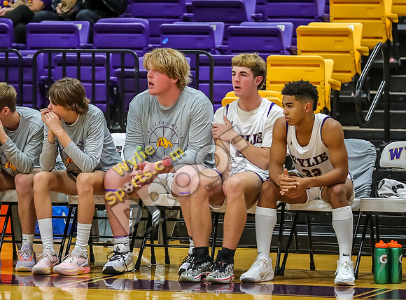 12-08-23 Wylie Boys Varsity Basketball vs Chisholm Trail RK-155-2