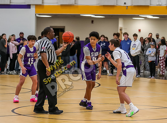 12-14-23 Wylie East Jr High vs Wylie West Jr High 8th Grade A Team RK-13-2