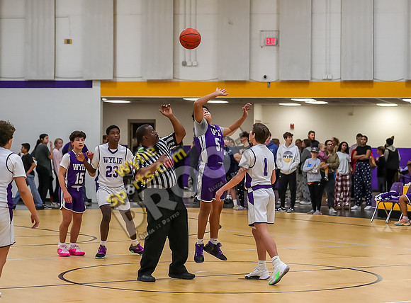 12-14-23 Wylie East Jr High vs Wylie West Jr High 8th Grade A Team RK-15-2