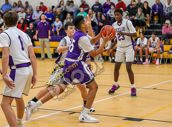 12-14-23 Wylie East Jr High vs Wylie West Jr High 8th Grade A Team RK-19-2