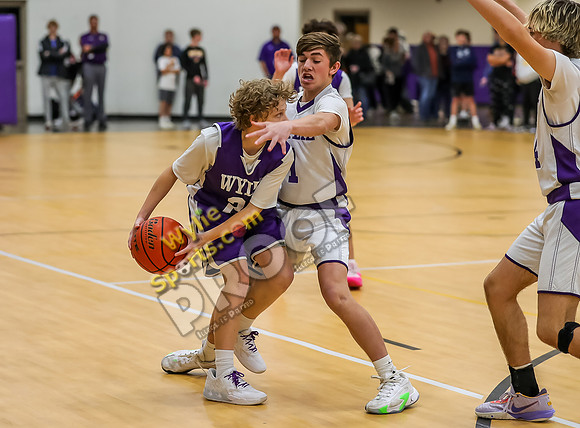 12-14-23 Wylie East Jr High vs Wylie West Jr High 8th Grade A Team RK-24-2