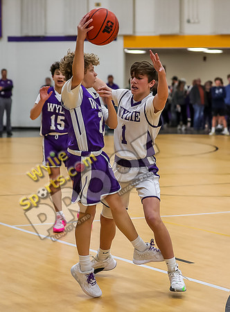 12-14-23 Wylie East Jr High vs Wylie West Jr High 8th Grade A Team RK-25-2