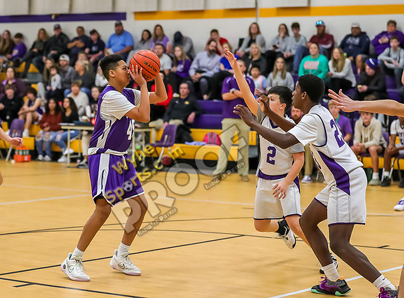 12-14-23 Wylie East Jr High vs Wylie West Jr High 8th Grade A Team RK-26-2