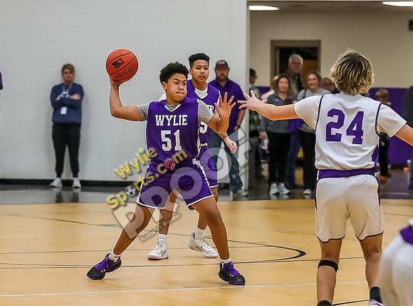12-14-23 Wylie East Jr High vs Wylie West Jr High 8th Grade A Team RK-37-2