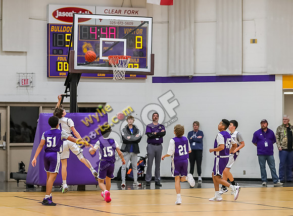 12-14-23 Wylie East Jr High vs Wylie West Jr High 8th Grade A Team RK-49-2