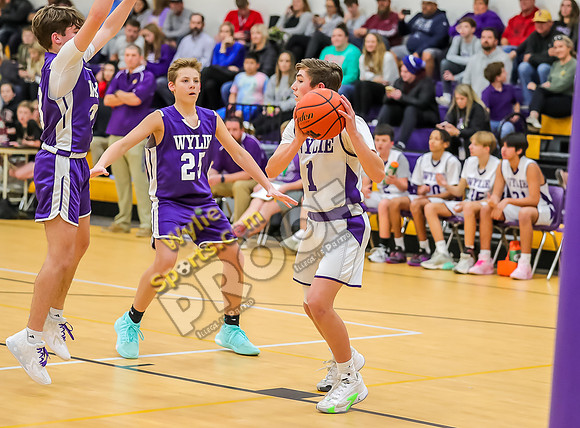 12-14-23 Wylie East Jr High vs Wylie West Jr High 8th Grade A Team RK-60-2