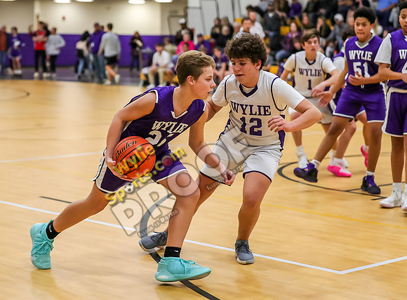 12-14-23 Wylie East Jr High vs Wylie West Jr High 8th Grade A Team RK-68-2