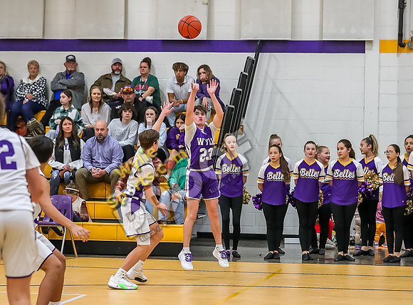12-14-23 Wylie East Jr High vs Wylie West Jr High 8th Grade A Team RK-86-2