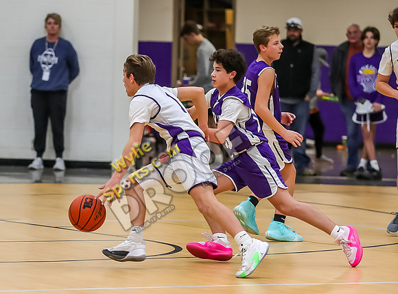 12-14-23 Wylie East Jr High vs Wylie West Jr High 8th Grade A Team RK-88-2