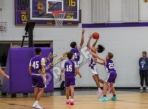 12-14-23 Wylie East Jr High vs Wylie West Jr High 8th Grade A Team RK-91-2