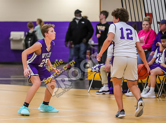 12-14-23 Wylie East Jr High vs Wylie West Jr High 8th Grade A Team RK-99-2
