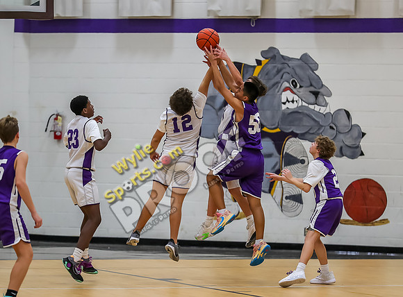 12-14-23 Wylie East Jr High vs Wylie West Jr High 8th Grade A Team RK-120-2