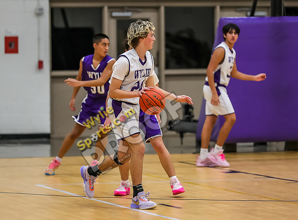 12-14-23 Wylie East Jr High vs Wylie West Jr High 8th Grade A Team RK-104-2