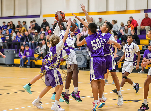 12-14-23 Wylie East Jr High vs Wylie West Jr High 8th Grade A Team RK-125-2