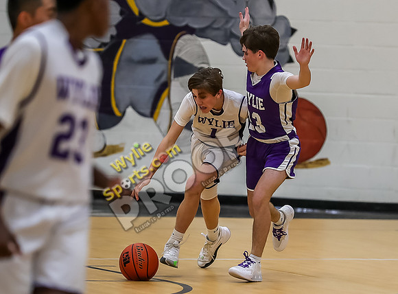 12-14-23 Wylie East Jr High vs Wylie West Jr High 8th Grade A Team RK-130-2