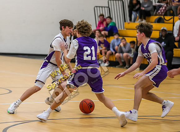 12-14-23 Wylie East Jr High vs Wylie West Jr High 8th Grade A Team RK-132-2