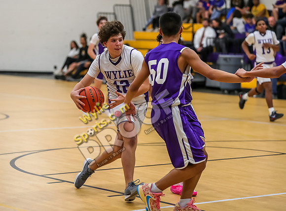 12-14-23 Wylie East Jr High vs Wylie West Jr High 8th Grade A Team RK-140-2