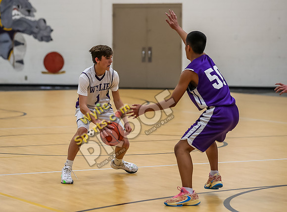 12-14-23 Wylie East Jr High vs Wylie West Jr High 8th Grade A Team RK-149-2