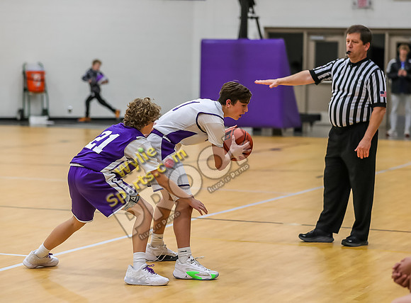 12-14-23 Wylie East Jr High vs Wylie West Jr High 8th Grade A Team RK-194-2