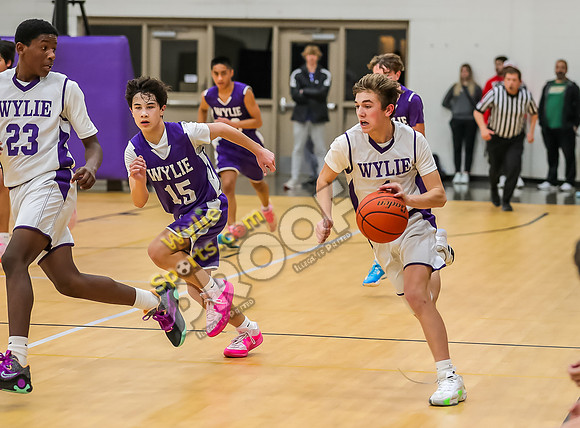 12-14-23 Wylie East Jr High vs Wylie West Jr High 8th Grade A Team RK-201-2