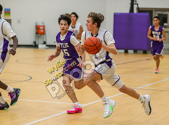 12-14-23 Wylie East Jr High vs Wylie West Jr High 8th Grade A Team RK-202-2