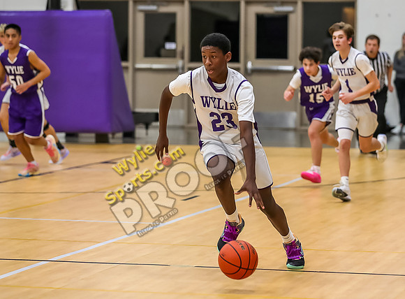 12-14-23 Wylie East Jr High vs Wylie West Jr High 8th Grade A Team RK-228-2