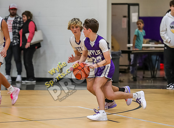 12-14-23 Wylie East Jr High vs Wylie West Jr High 8th Grade A Team RK-238-2