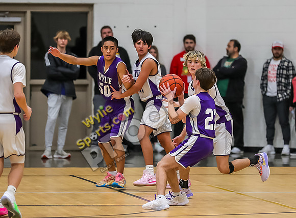 12-14-23 Wylie East Jr High vs Wylie West Jr High 8th Grade A Team RK-239-2