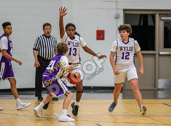 12-14-23 Wylie East Jr High vs Wylie West Jr High 8th Grade A Team RK-261-2