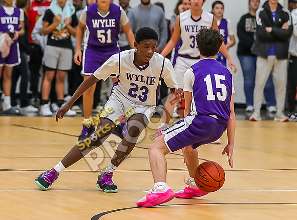 12-14-23 Wylie East Jr High vs Wylie West Jr High 8th Grade A Team RK-265-2