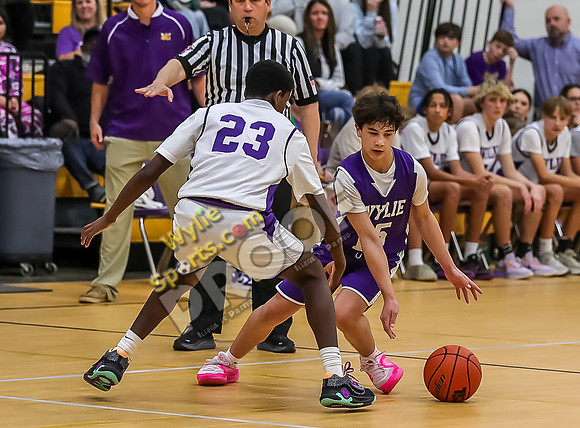 12-14-23 Wylie East Jr High vs Wylie West Jr High 8th Grade A Team RK-282-2