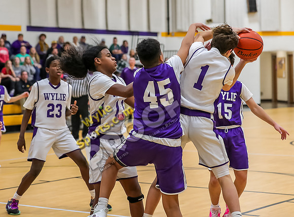 12-14-23 Wylie East Jr High vs Wylie West Jr High 8th Grade A Team RK-292-2