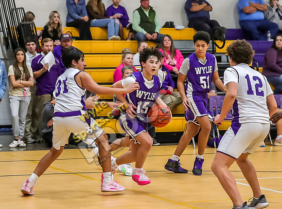 12-14-23 Wylie East Jr High vs Wylie West Jr High 8th Grade A Team RK-300-2