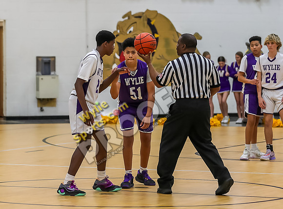 12-14-23 Wylie East Jr High vs Wylie West Jr High 8th Grade A Team RK-302-2
