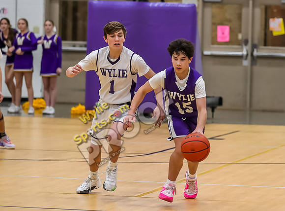 12-14-23 Wylie East Jr High vs Wylie West Jr High 8th Grade A Team RK-305-2