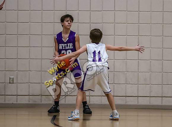 12-14-23 Wylie East Jr High vs Wylie West Jr High 7th Grade B Team RK-7