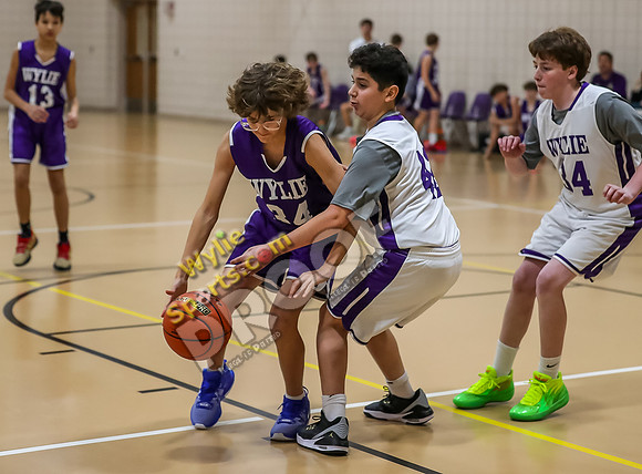 12-14-23 Wylie East Jr High vs Wylie West Jr High 7th Grade B Team RK-12
