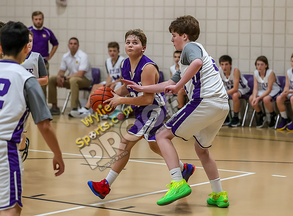 12-14-23 Wylie East Jr High vs Wylie West Jr High 7th Grade B Team RK-41