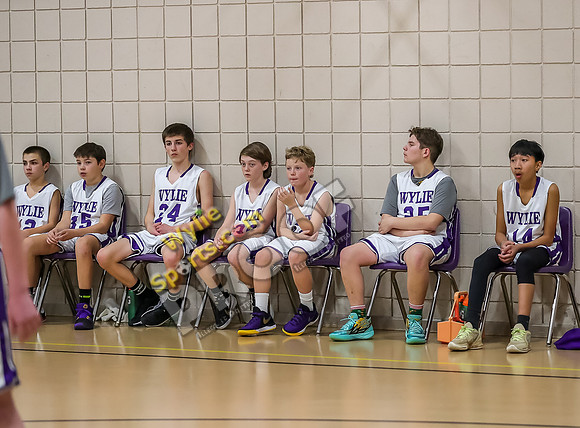 12-14-23 Wylie East Jr High vs Wylie West Jr High 7th Grade B Team RK-45